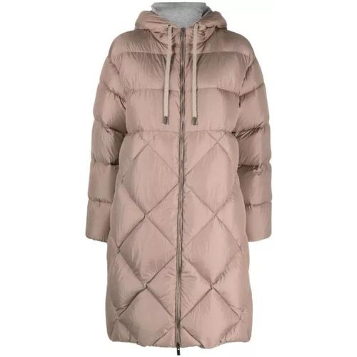 Quilted Padded Coat - Größe 40 - pink - PESERICO - Modalova