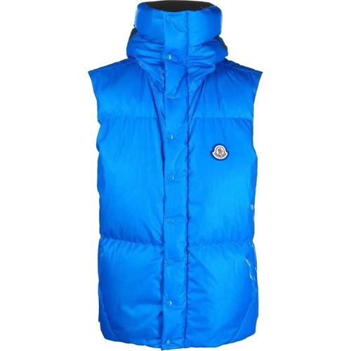 Lawu Logo Padded Vest Jacket - Größe L - Moncler - Modalova