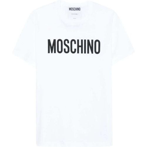 T-shirts and Polos White - Größe L - Moschino - Modalova