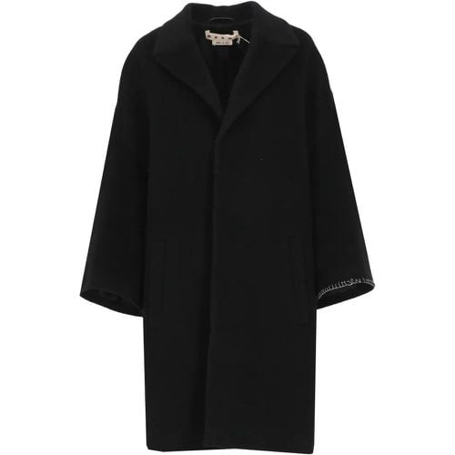 Wool Coat - Größe 40 - Marni - Modalova