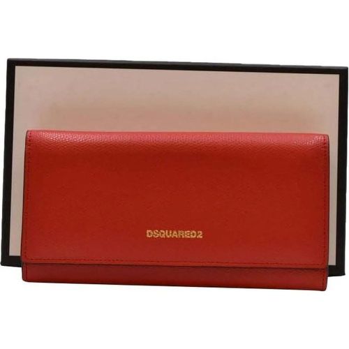 Portemonnaie - Wallet Red - Gr. unisize - in - für Damen - Dsquared2 - Modalova