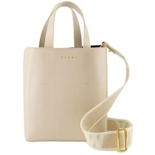 Tote - Museo Mini Shopping Bag - Leather - Gr. unisize - in - für Damen - Marni - Modalova