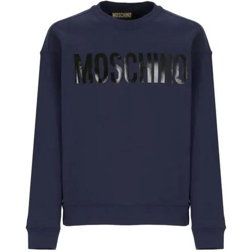 Sweatshirt With Logo - Größe L - Moschino - Modalova