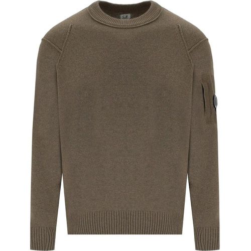 C.P. COMPANY WALNUT RUNDHALSPULLOVER - Größe XXL - CP Company - Modalova