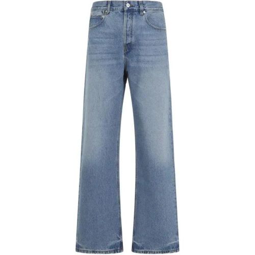 Le De Nîmes Droit Blue Cotton Jeans - Größe 31 - Jacquemus - Modalova