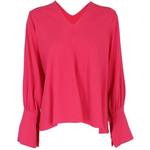 Julia Model Viscose Top In Pomegranate Juice Color - Größe 38 - Erika Cavallini - Modalova