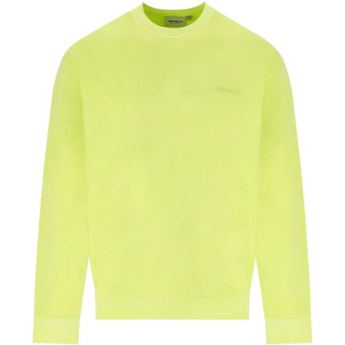 DUSTER SCRIPT ARCTIC LIME SWEATSHIRT - Größe XS - Carhartt WIP - Modalova