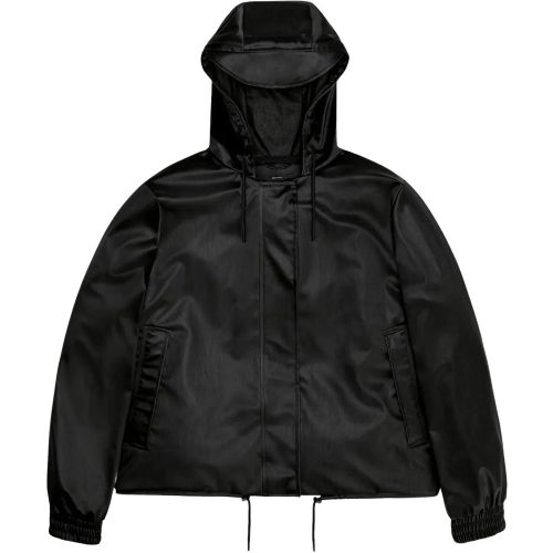 String W Jacket Regenjas Zwart 18040 - Größe L - Rains - Modalova