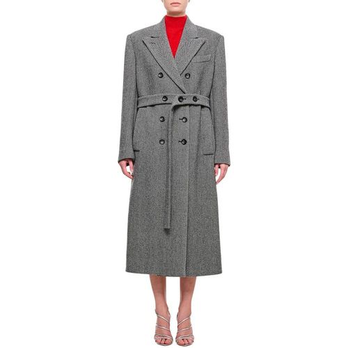 Billy Double Breasted Long Coat - Größe 38 - SPORTMAX - Modalova