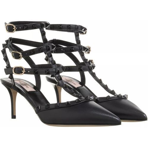 Pumps & High Heels - Rockstud Ankle Strap Pumps Leather - Gr. 35 (EU) - in - für Damen - Valentino Garavani - Modalova