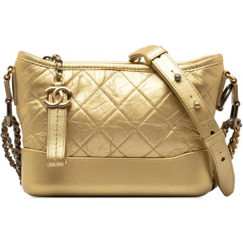 Shopper - Small Metallic Lambskin Gabrielle Crossbody - für Damen - Chanel - Modalova