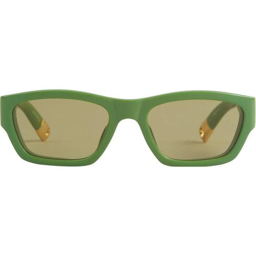 Sonnenbrille - Les Lunettes Pilota Rectangular Sunglasses - Gr. unisize - in Grün - für Damen - Jacquemus - Modalova