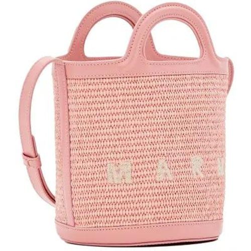 Shopper - Logo Embroidered Bag - Gr. unisize - in Rosa - für Damen - Marni - Modalova