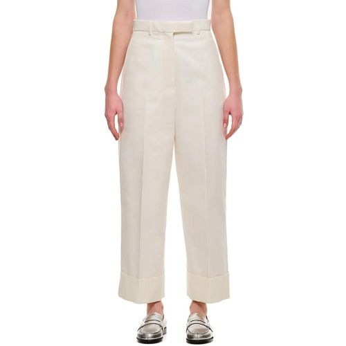 High Waisted Straight Leg Trouser - Größe 38 - Thom Browne - Modalova