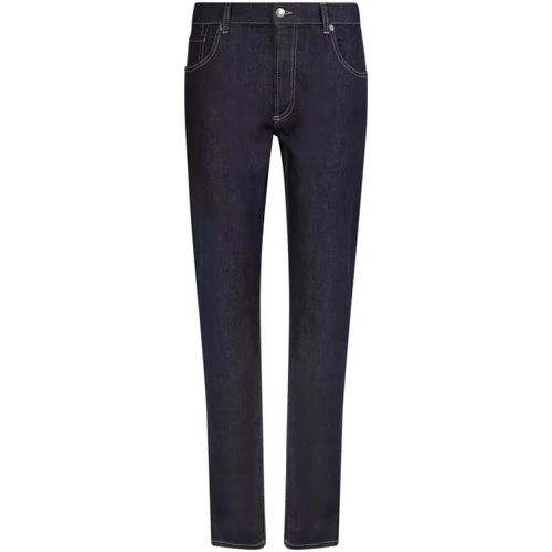 Blue Straight-Leg Jeans - Größe 54 - schwarz - alexander mcqueen - Modalova