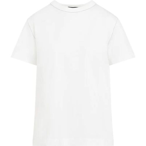 White Cotton T-Shirt - Größe 40 - Fabiana Filippi - Modalova