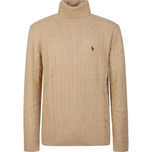 Turtle Neck Sweater Brown - Größe L - Ralph Lauren - Modalova