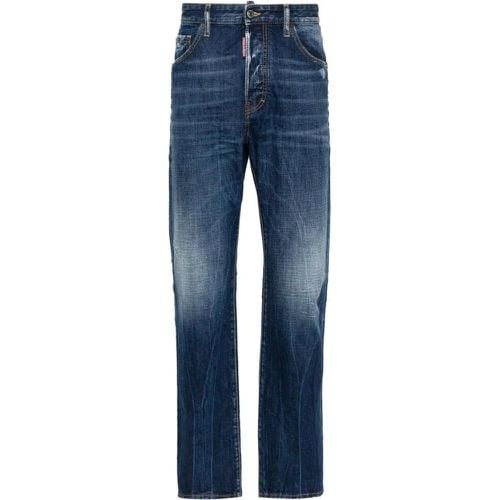 Mid-Rise Straight-Leg Jeans - Größe 50 - Dsquared2 - Modalova