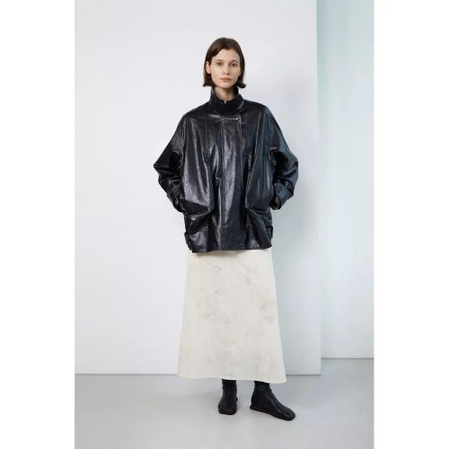 Schwarze Oversized Jacke - Größe L - Low Classic - Modalova