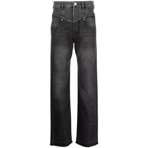 Noemie Straight-Leg Denim Jeans - Größe 34 - black - Isabel marant - Modalova