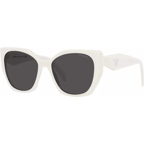Sonnenbrille - 0PR 19ZS - Gr. unisize - in Weiß - für Damen - Prada - Modalova