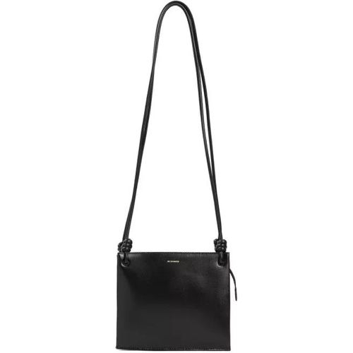 Shopper - Black Leather Giro Bag - Gr. unisize - in - für Damen - Jil Sander - Modalova