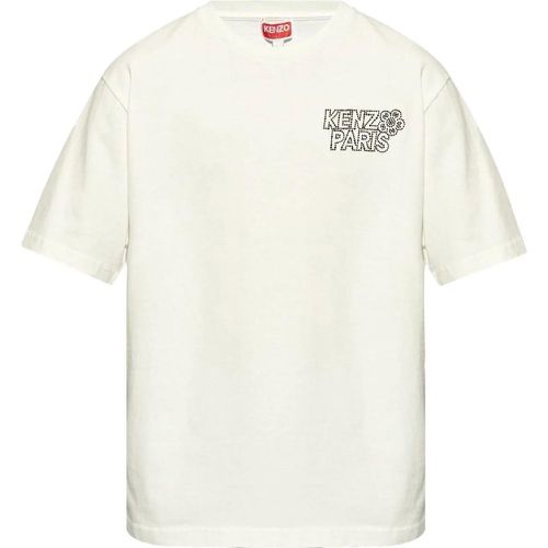 T-shirts and Polos White - Größe L - Kenzo - Modalova