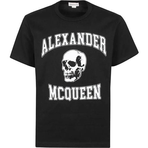 Pure Cotton T-Shirt - Größe S - alexander mcqueen - Modalova