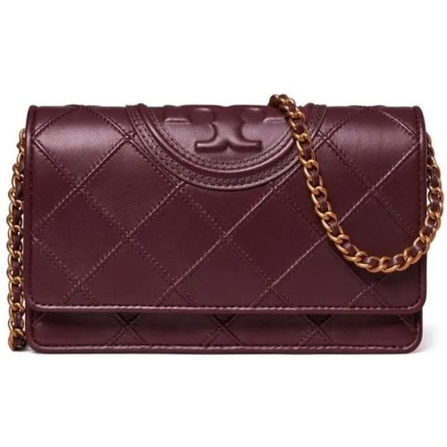 Shopper - Dark Red Leather Bag - Gr. unisize - in - für Damen - TORY BURCH - Modalova