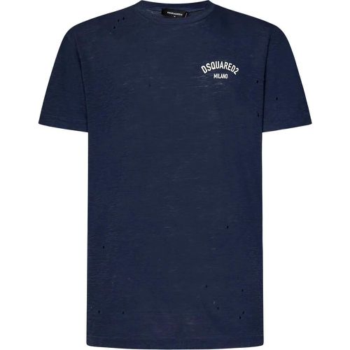 T-shirts and Polos Blue - Größe L - blue - Dsquared2 - Modalova