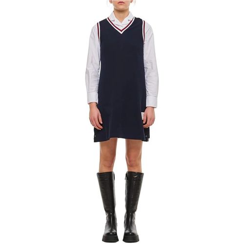 V Neck Tennis Dress - Größe 38 - Thom Browne - Modalova