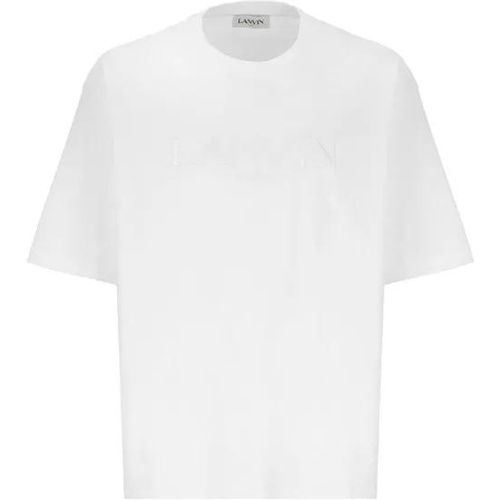 Cotton T-Shirt - Größe L - white - Lanvin - Modalova