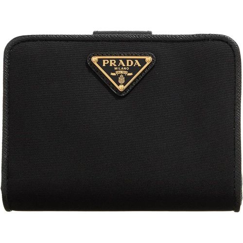 Portemonnaies - Enamel Triangle Logo Wallet - Gr. unisize - in - für Damen - Prada - Modalova