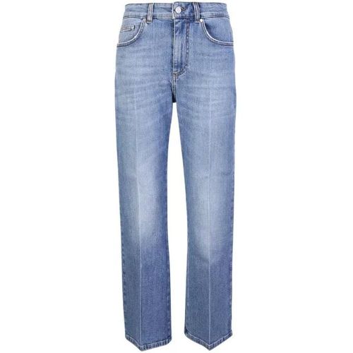 Vintage Medium Blue 90'S Crop Flare Jeans - Größe 28 - Stella Mccartney - Modalova