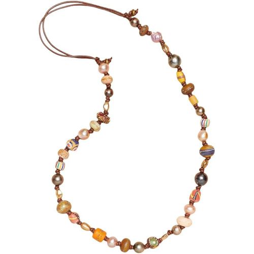 Halskette - Collier Keniata perles de Tahiti. mer du sud. verr - Gr. unisize - in Mehrfarbig - für Damen - CATHERINE MICHIELS - Modalova