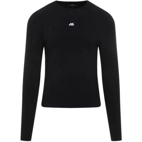 Fitted Ls Crewneck Top - Größe M - schwarz - Balenciaga - Modalova