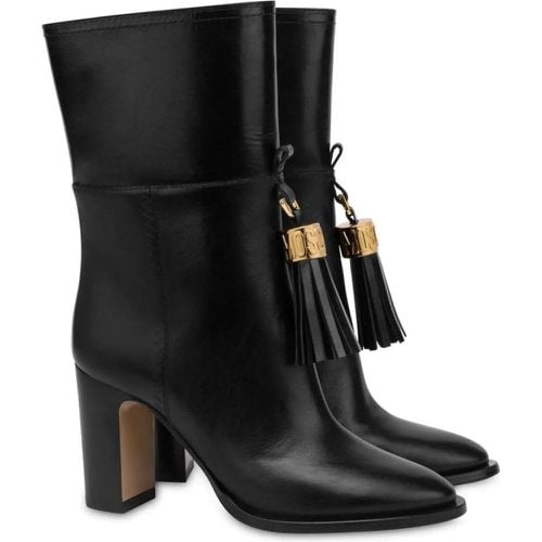 Stiefel - Boots Black - Gr. 39 (EU) - in - für Damen - Moschino - Modalova