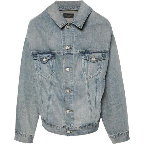 Coats Clear Blue - Größe XS - Balenciaga - Modalova