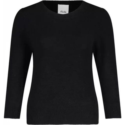 Pullover aus Woll-Kaschmir-Mix - Größe S - black - allude - Modalova