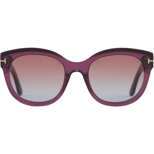 Sonnenbrille - Tamara Oval Sunglasses - Gr. unisize - in Mehrfarbig - für Damen - Tom Ford - Modalova