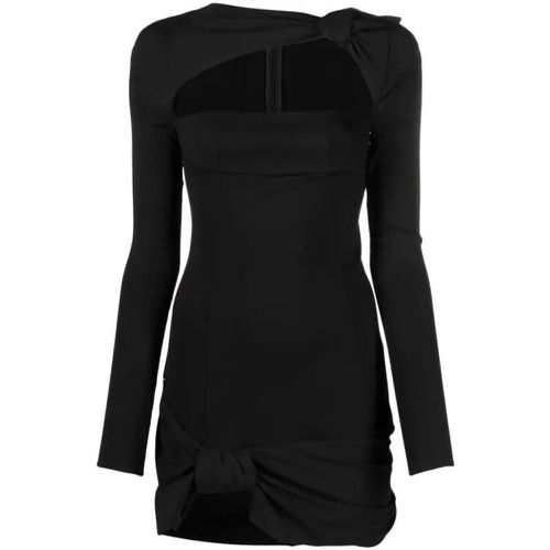 Donnie Black Mini Dress - Größe 40 - black - The Attico - Modalova