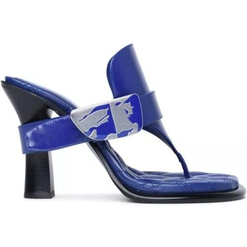 Sandalen - Bay' Blue Leather Sandals - Gr. 40 (EU) - in - für Damen - Burberry - Modalova