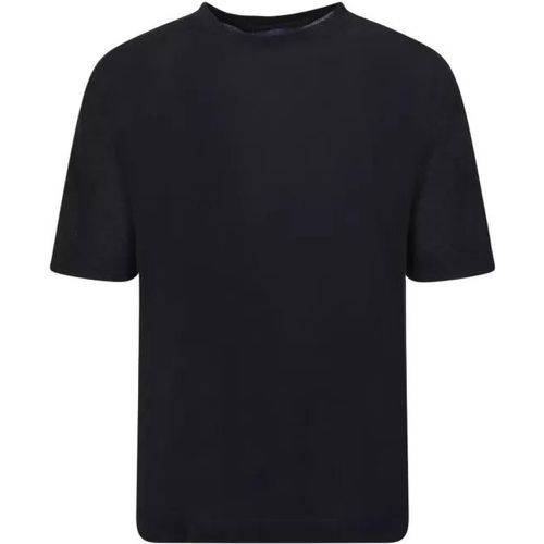 Black T-Shirt - Größe M - black - Lardini - Modalova