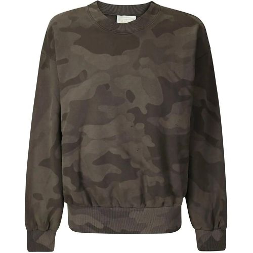 Cotton Crew Neck Sweatshirt - Größe L - Aries - Modalova