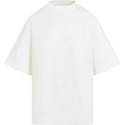 Logo White T-Shirt - Größe XS - Jil Sander - Modalova