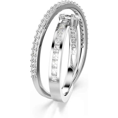 Ring - Hyperbola Silberfarbener Ring 5691229 - Gr. 15.5 - in Silber - für Damen - Swarovski - Modalova