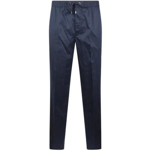 Cotton Crêpe Jogging Trousers - Größe 50 - Moncler - Modalova