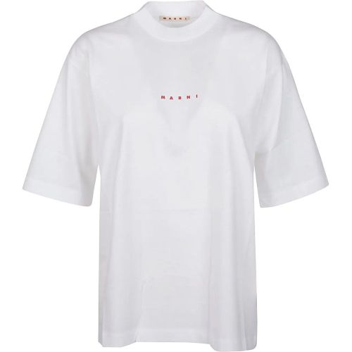 T-shirt White - Größe 38 - Marni - Modalova