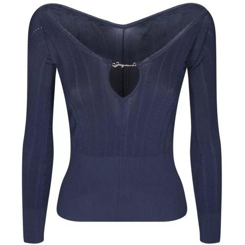 Knit Viscose Sweater - Größe 34 - blue - Jacquemus - Modalova
