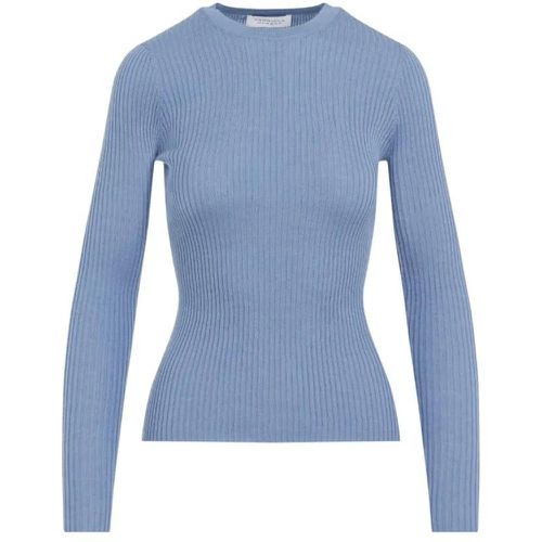 Gabriela Hearts Browning Knit Pullover - Größe M - blau - Gabriela Hearst - Modalova